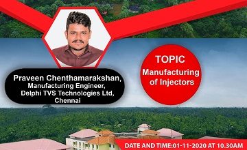 Webinar on ‘Manufacturing of Injectors’