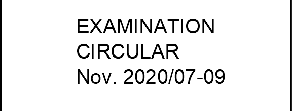 Seating Plan – KTU Supplementary Exams 10 Nov. 2020, 11 Nov. 2020