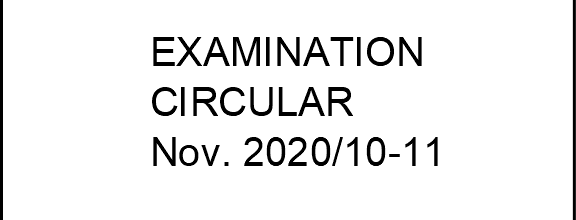 Seating Plan – KTU Supplementary Exams 12 Nov. 2020, 16 Nov. 2020