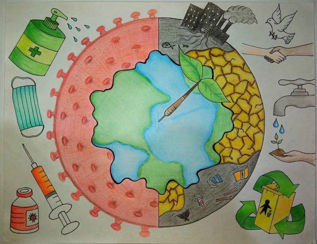 World Environment Day Poster||Environment drawing for beginners||easy  drawing| | World Environment Day Poster||Environment drawing for  beginners||easy drawing| | By Add_colors | Facebook