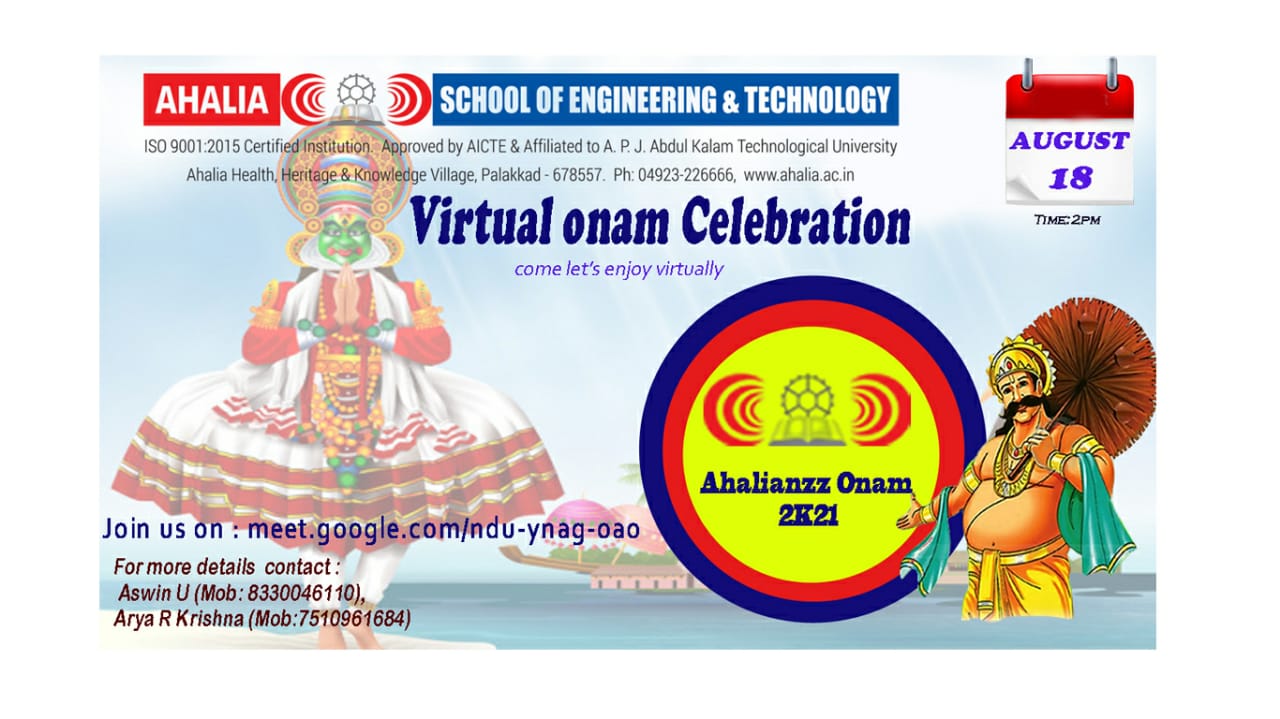 Virtual Onam Celebration 2021