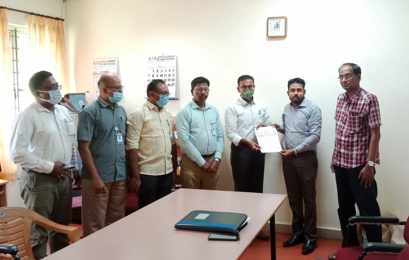 MoU with CAD CENTER, Palakkad
