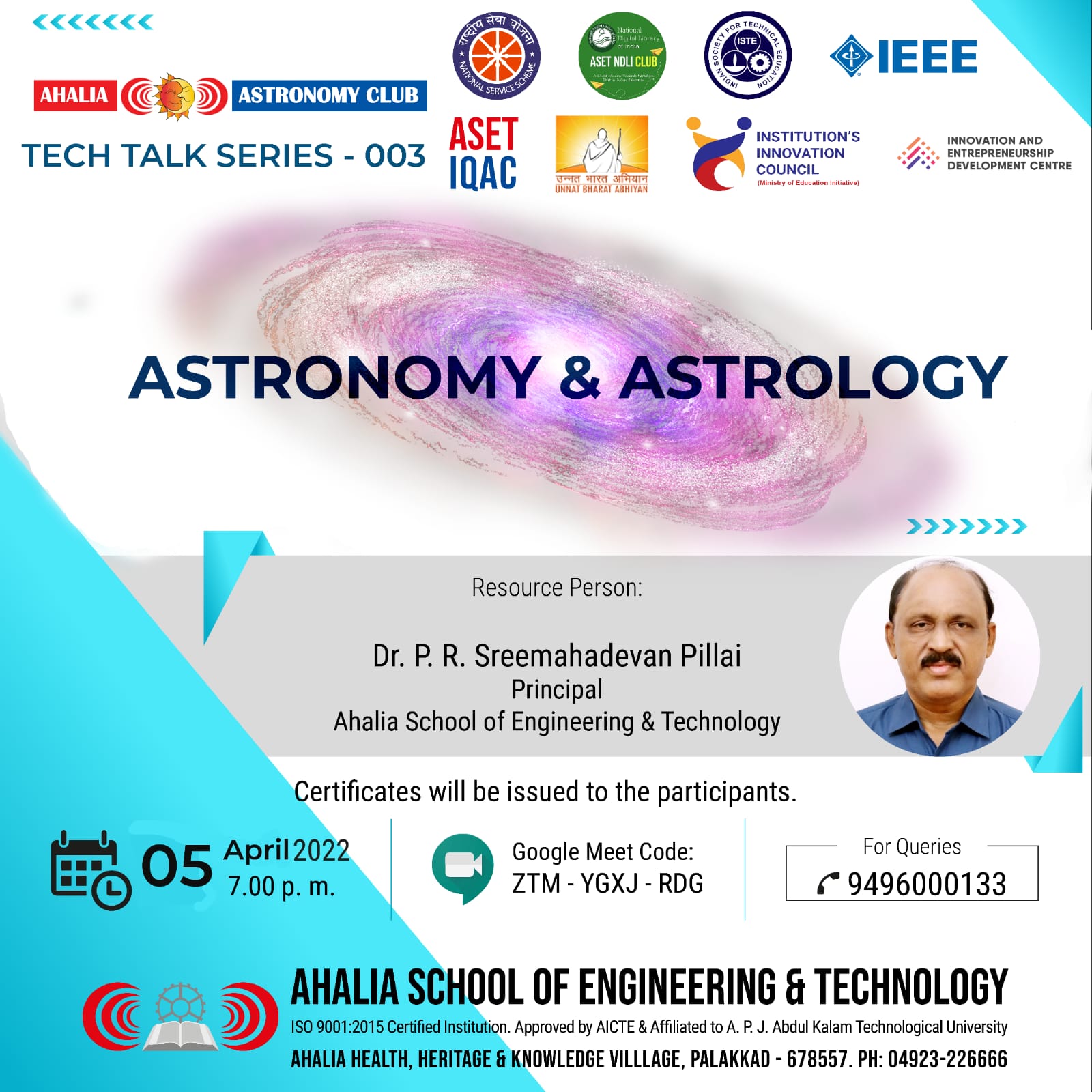 Tech Talk Series- 003 : Astronomy and Astrology