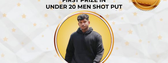 Sibin Babu Wins in Under 20 Men Shotput