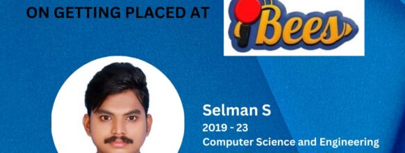 Selman S. Placed in iBees Technologies Pvt. Ltd.