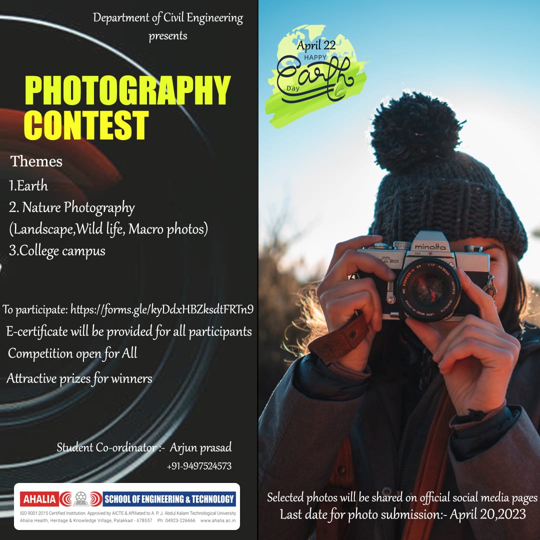 2023 Earth Day Celebration – Photography Contest