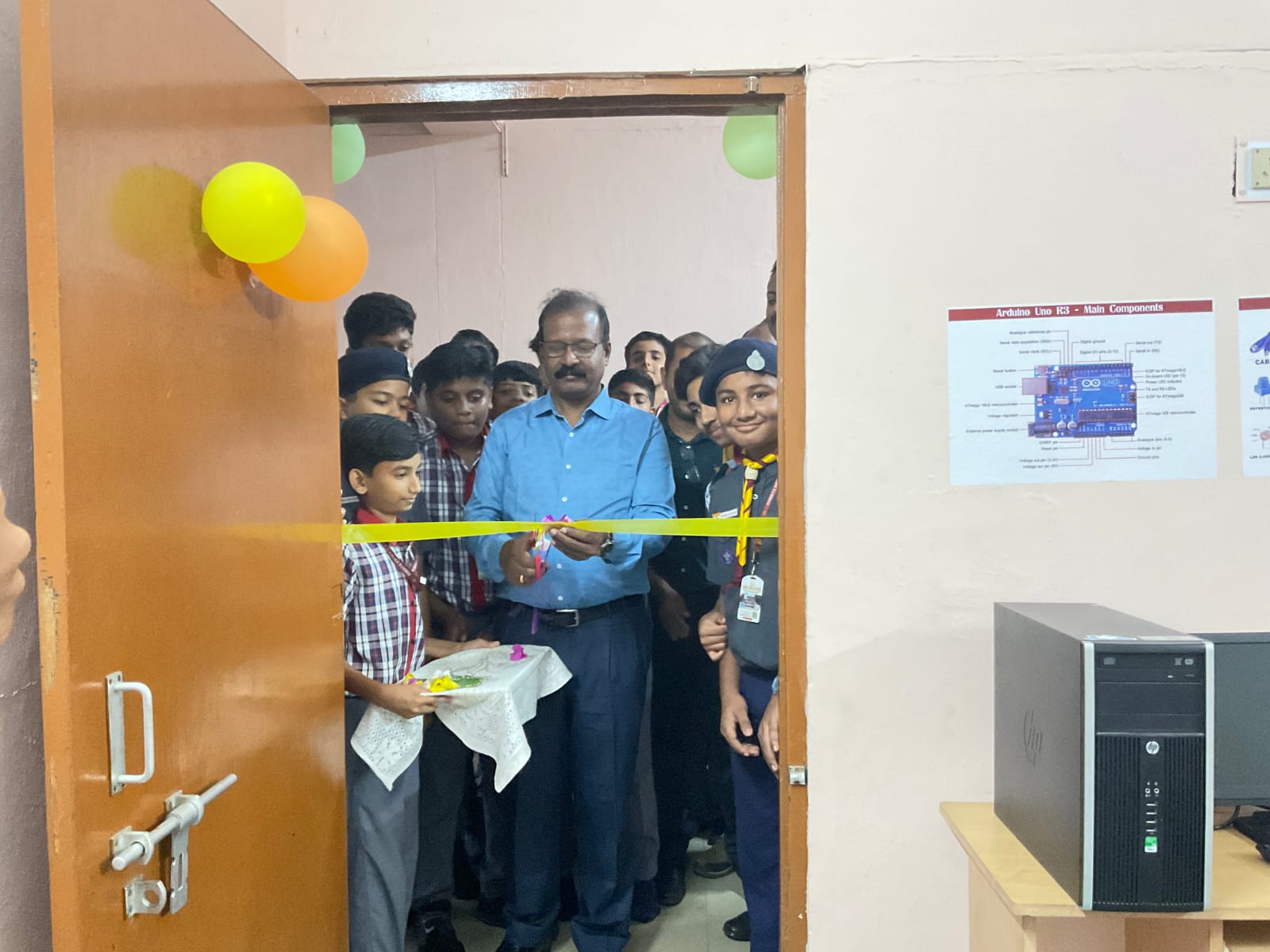 Setting Arduino lab at Kendriya Vidyalaya Kanjikode