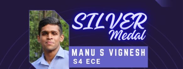 Manu S Vignesh wins Silver Medal in Body Building Championship 2023 – 24