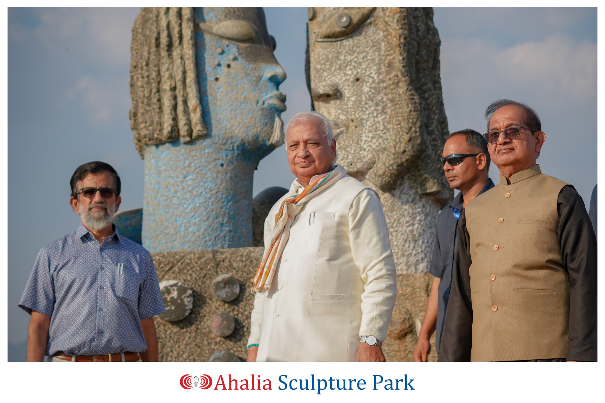 Honourable Governor of Kerala Inaugurated Ahalia Sculpture Park