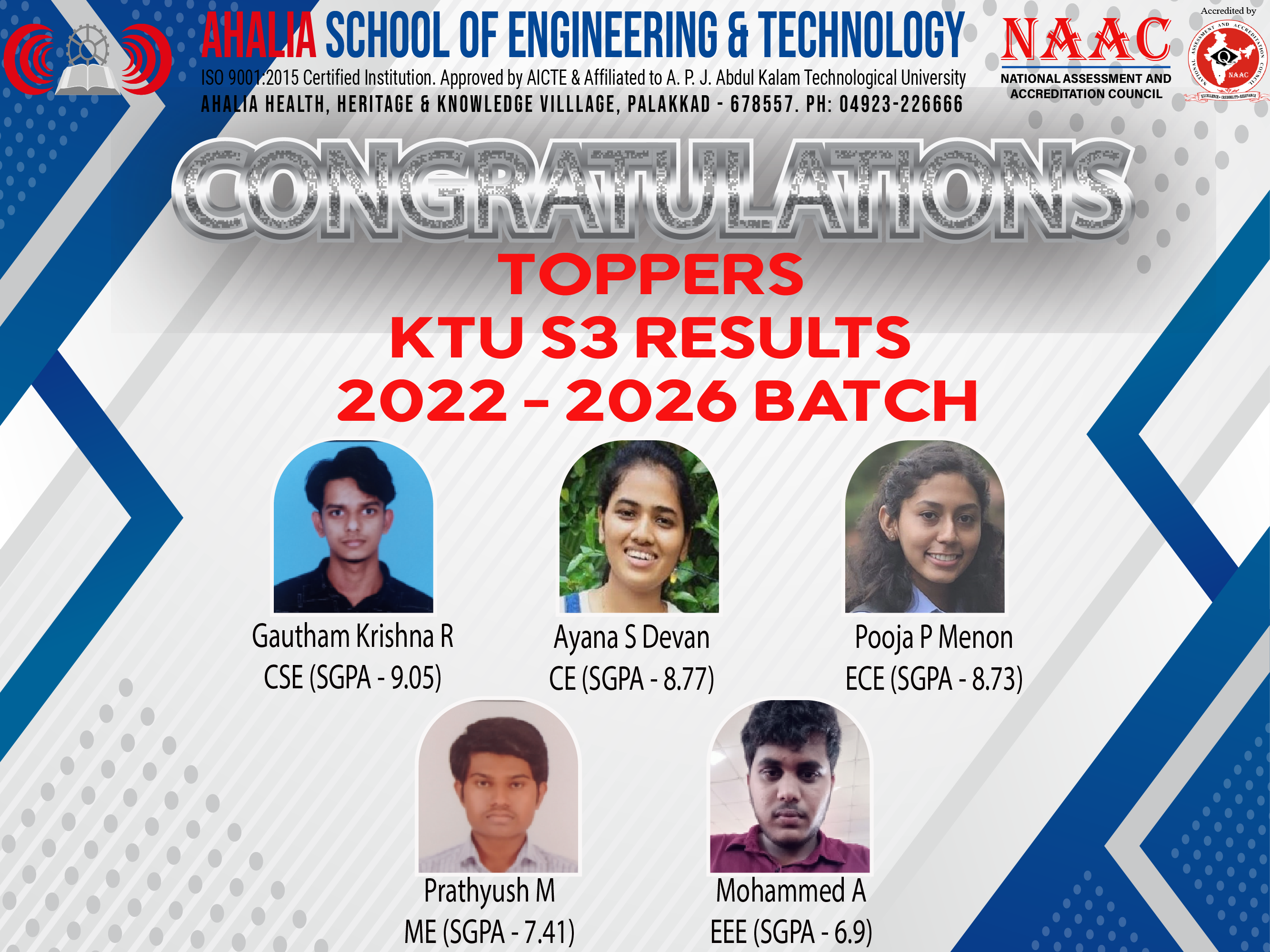 2022-2026 KTU S3 – Academic Toppers