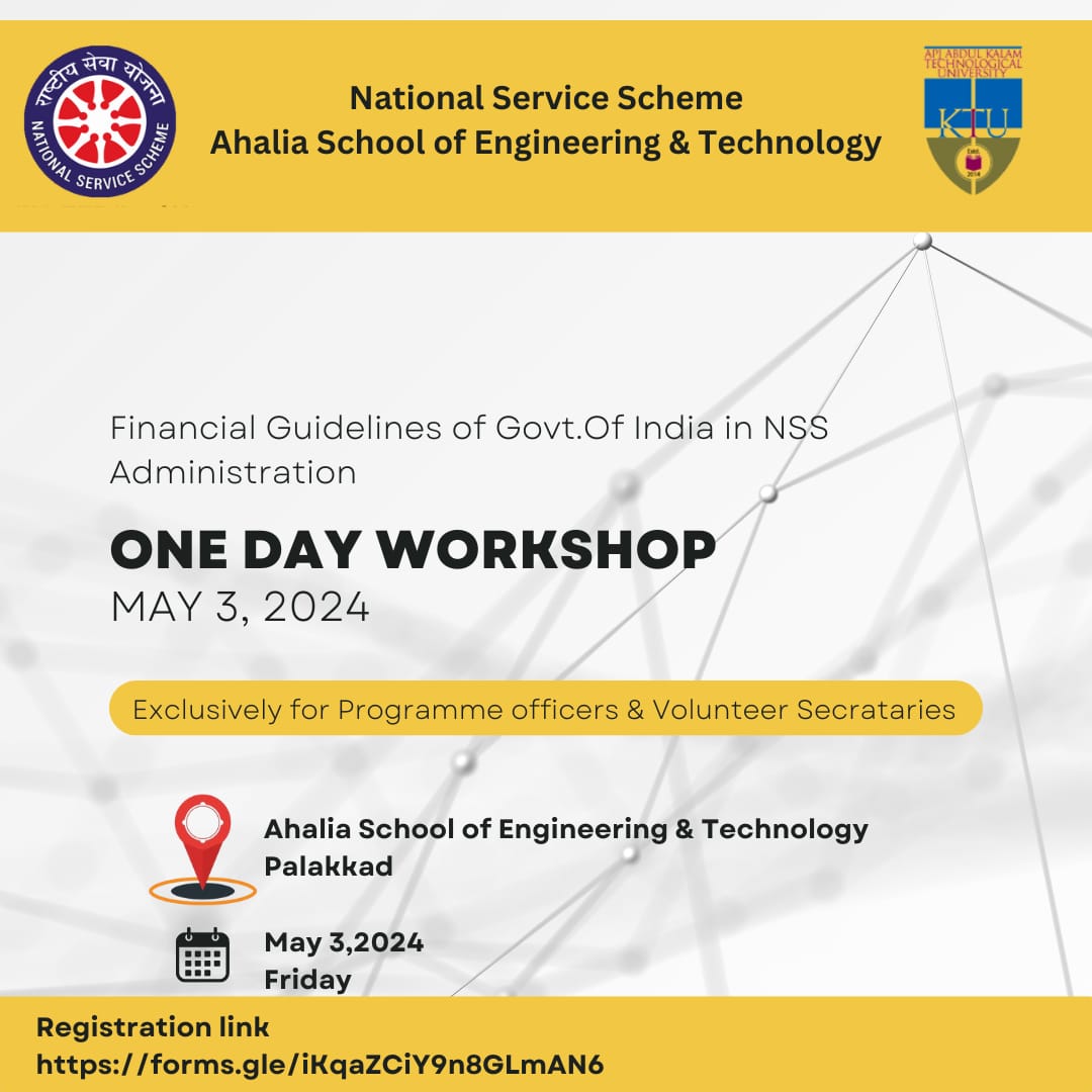 One day workshop for NSS units of APJ Abdul Kalam Technological University