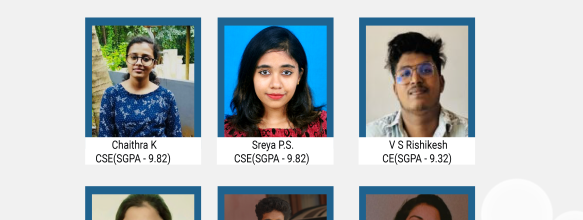 2021-2025 Batch KTU S8 – Academic Toppers
