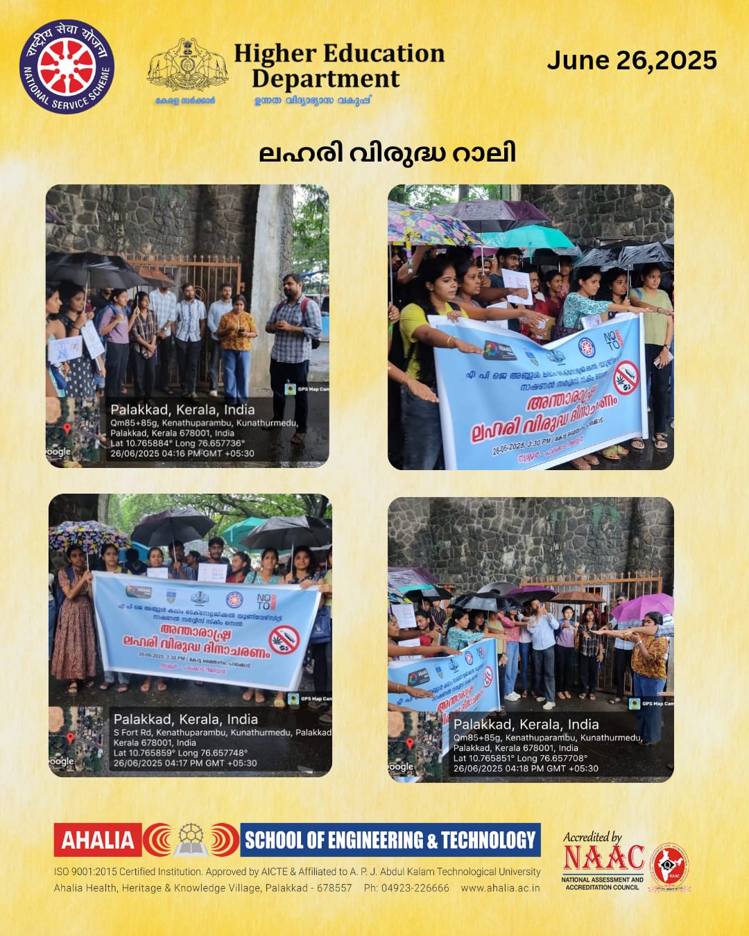 Anti-Drug rally