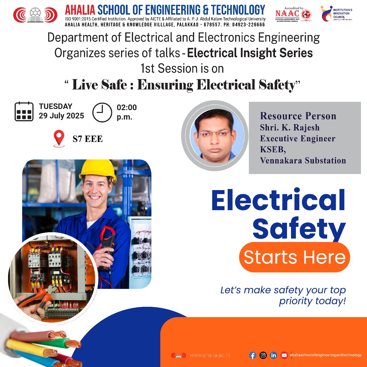 Live Safe : Ensuring Electrical Safety