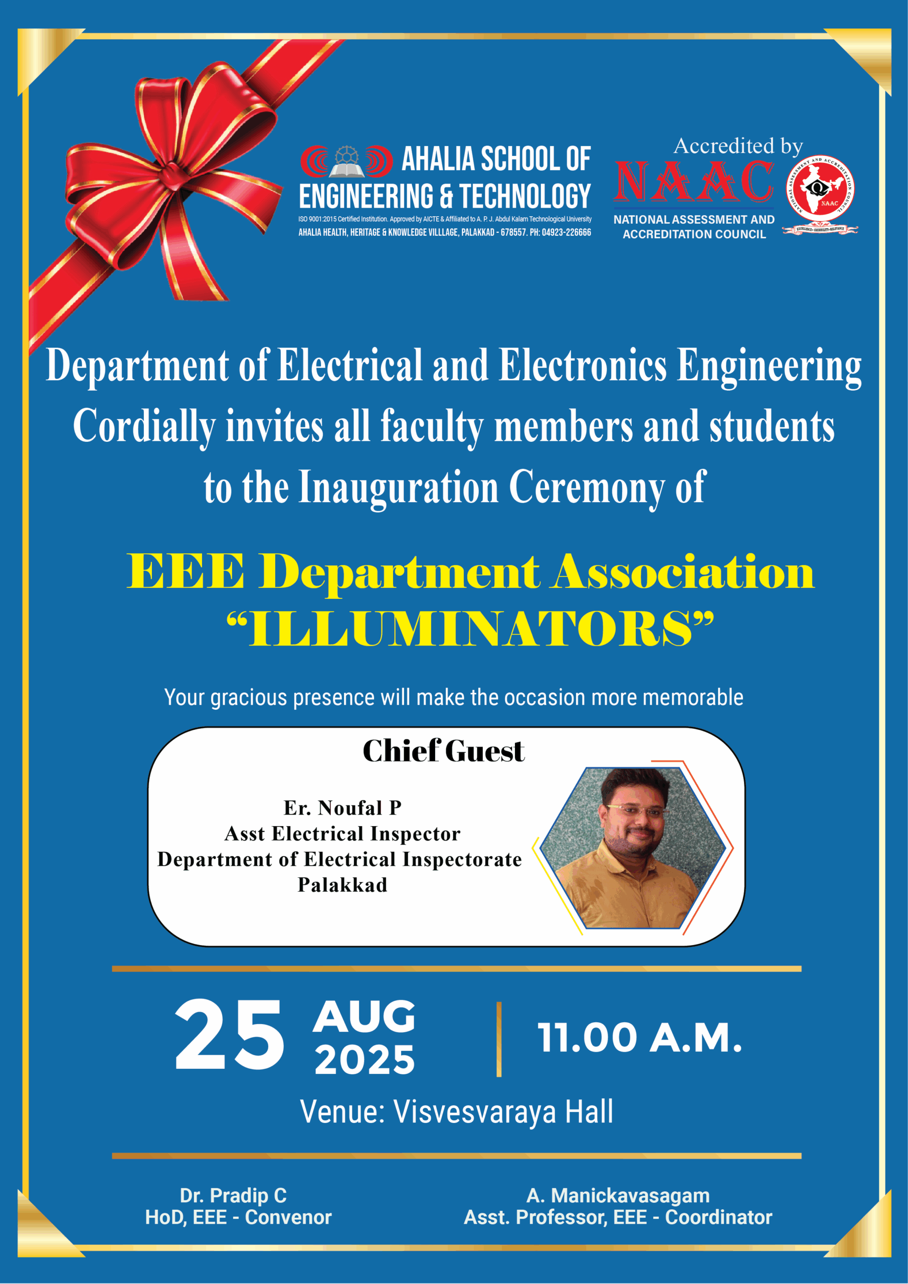 Inauguration of EEE Association