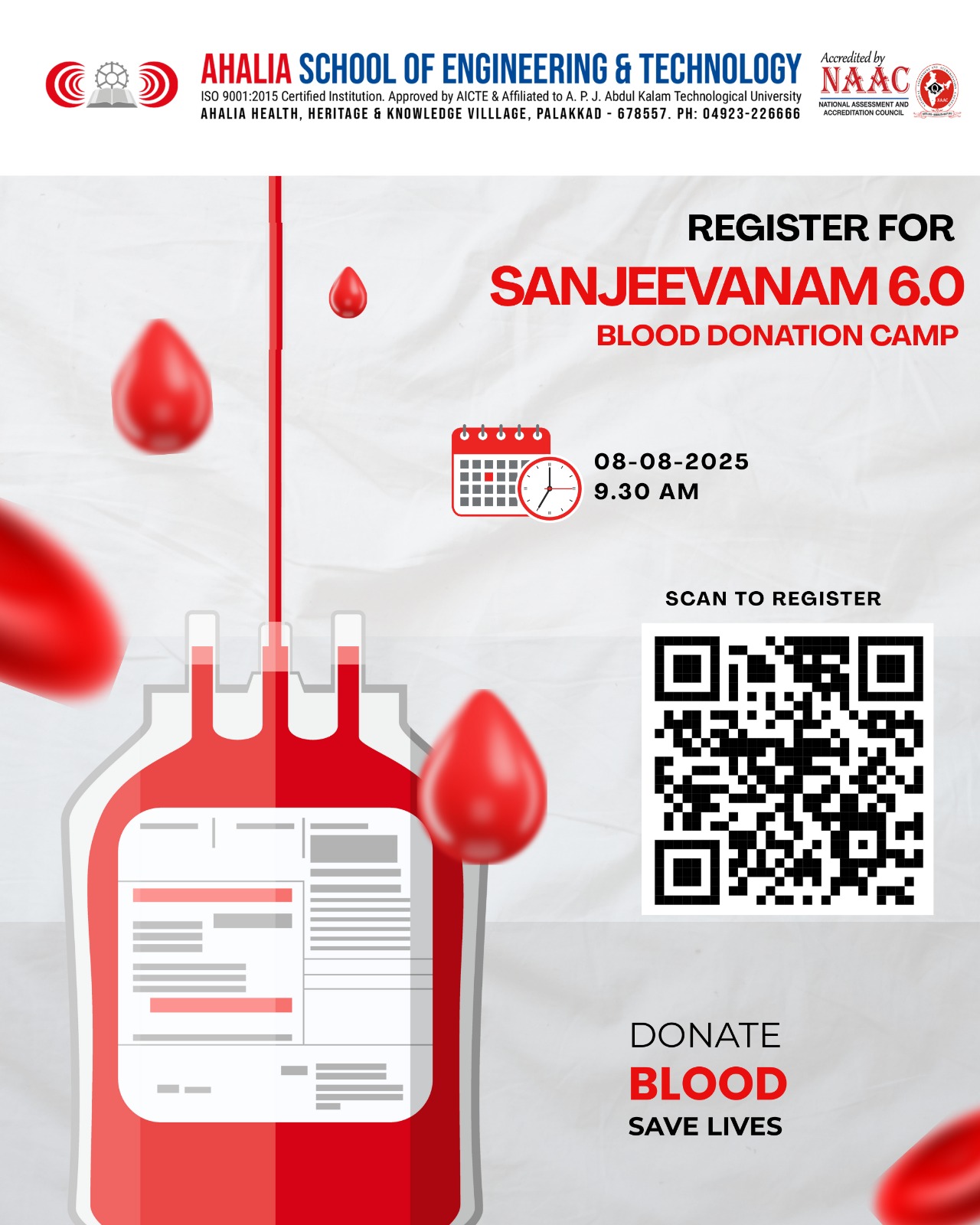 Life Saving Blood Donation Drive