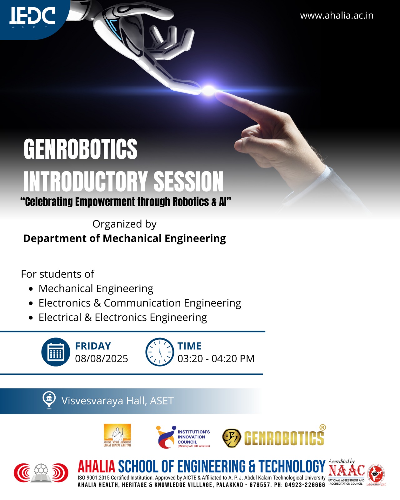 Genrobotics Introductory Session