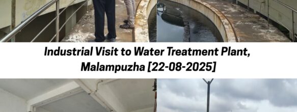 Industrial Visit to Water Treatment Plant at Malampuzha