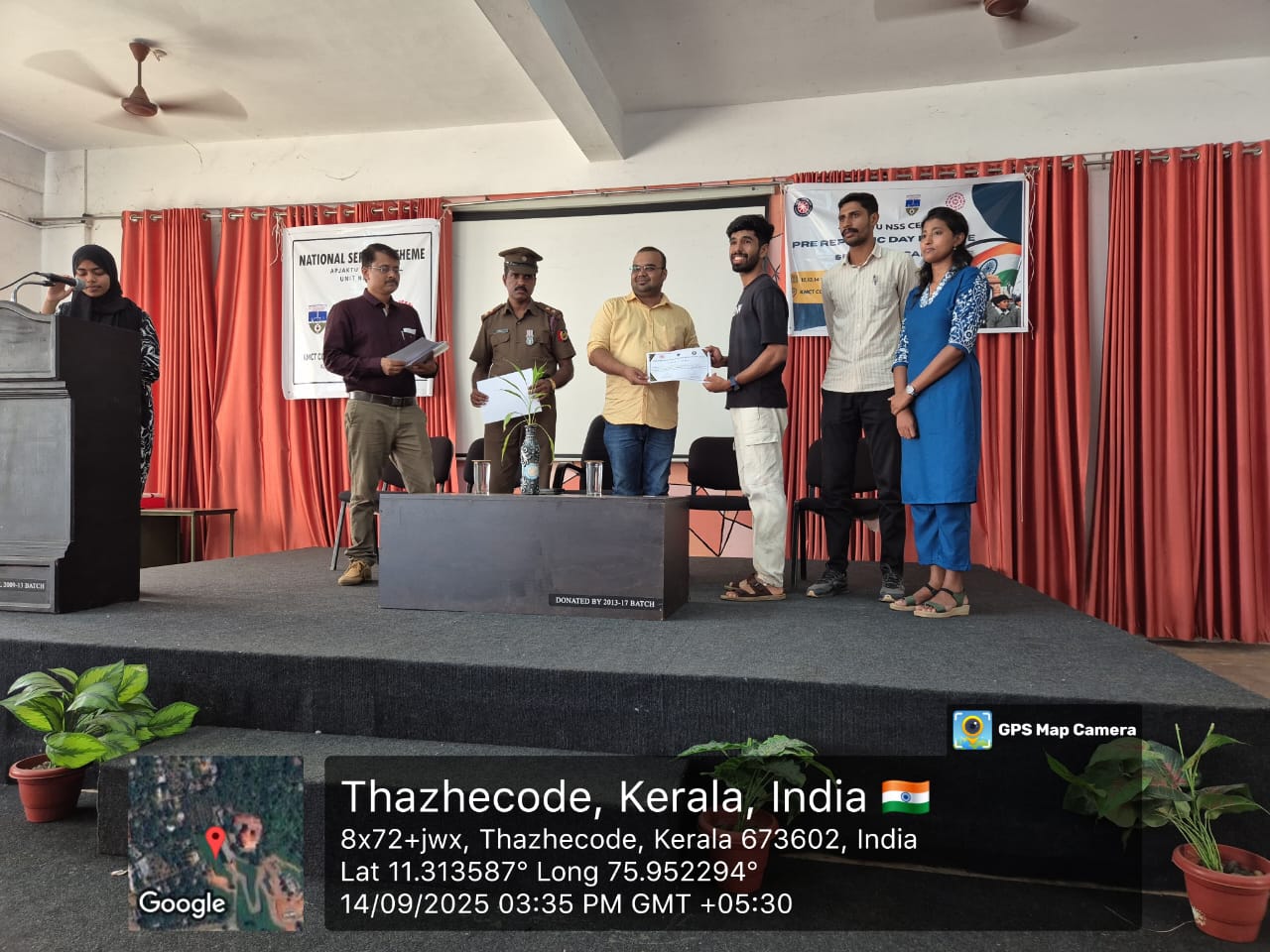 ASET NSS Volunteer in PRE-RD Camp