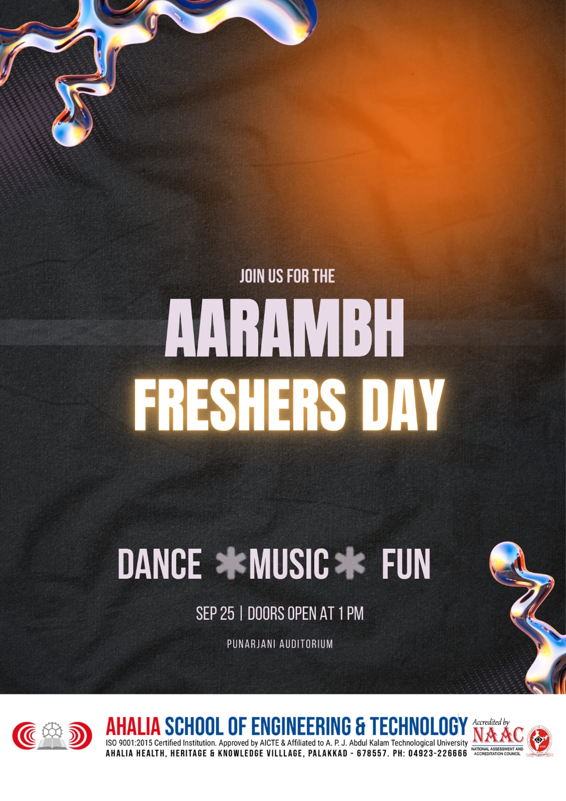 Aarambh Freshers’ Day 2025