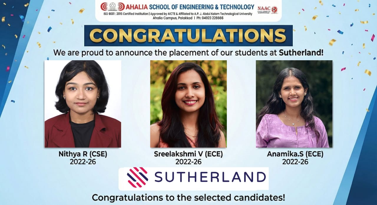 Students Placed at Sutherland