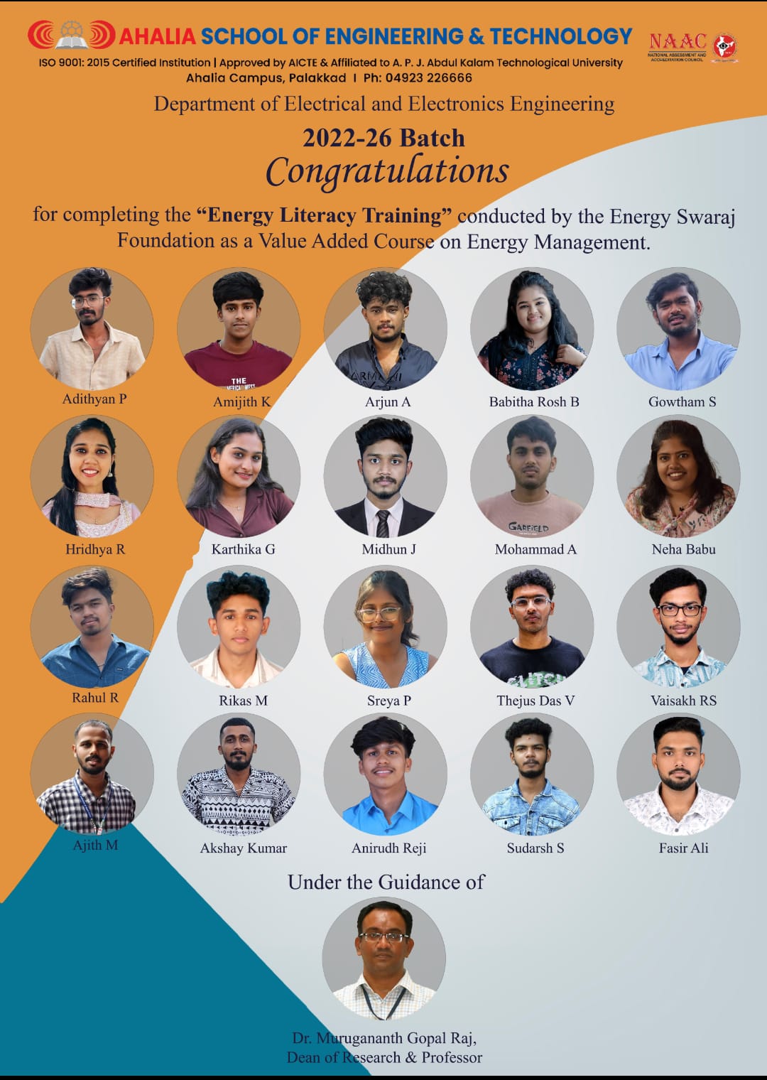 Energy Literacy Training