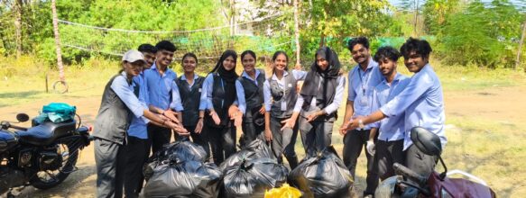 NSS Volunteers Conduct Plastic Collection Drive at Public Places