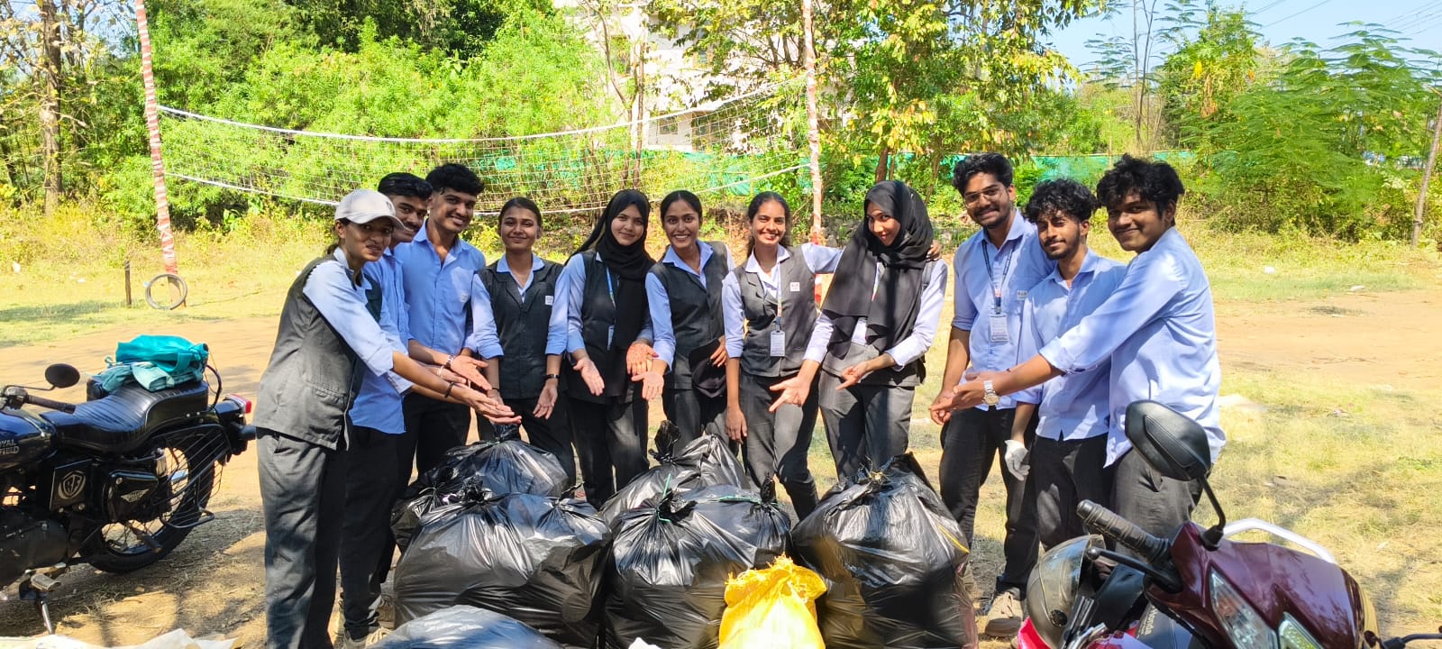 NSS Volunteers Conduct Plastic Collection Drive at Public Places