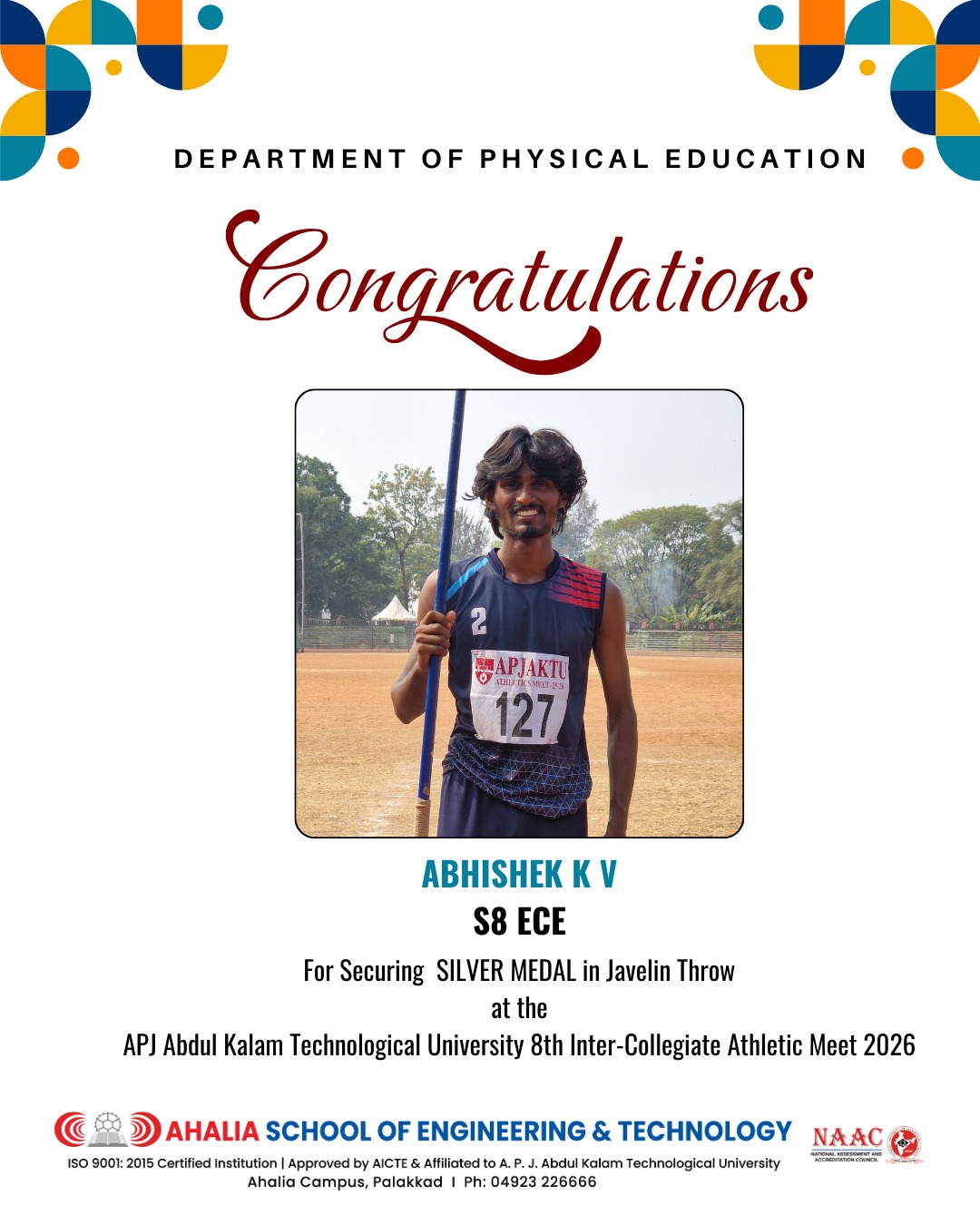 Proud Moment for ASET!