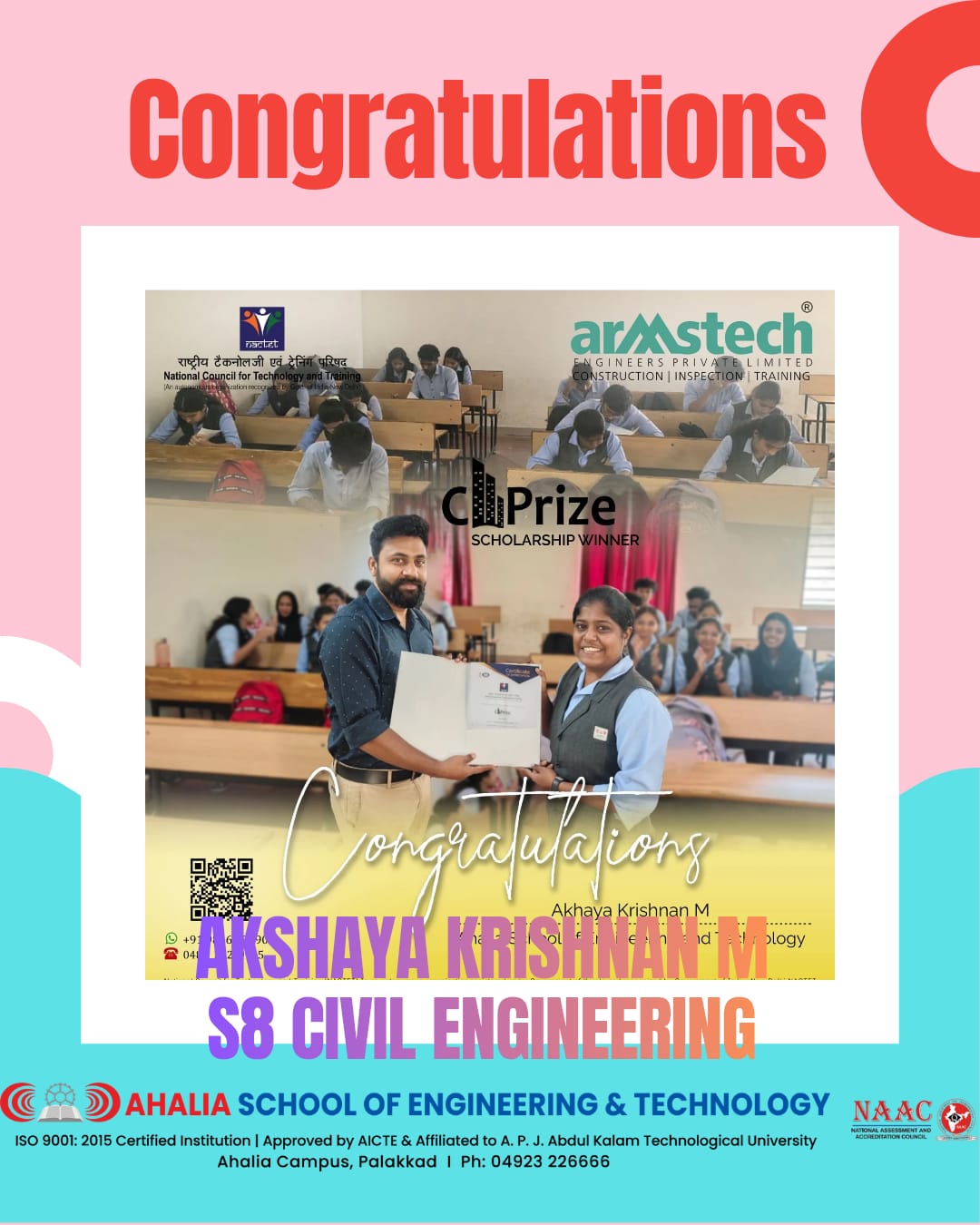 C-Prize Scholarship Achievement