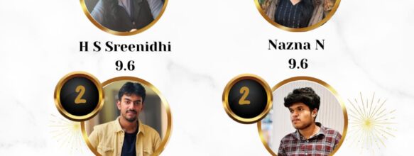 Congratulations to the 7th Semester B.Tech Computer Science Engineering Toppers (2022–26 Batch)