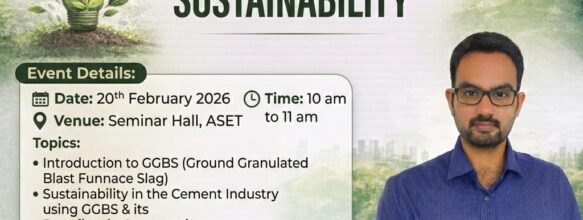 Technical talk on GGBS & Sustainability