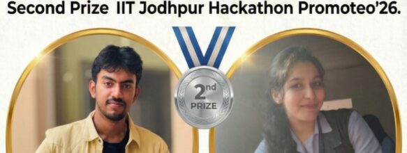 IIT Jodhpur Hackathon – Prometeo ’26