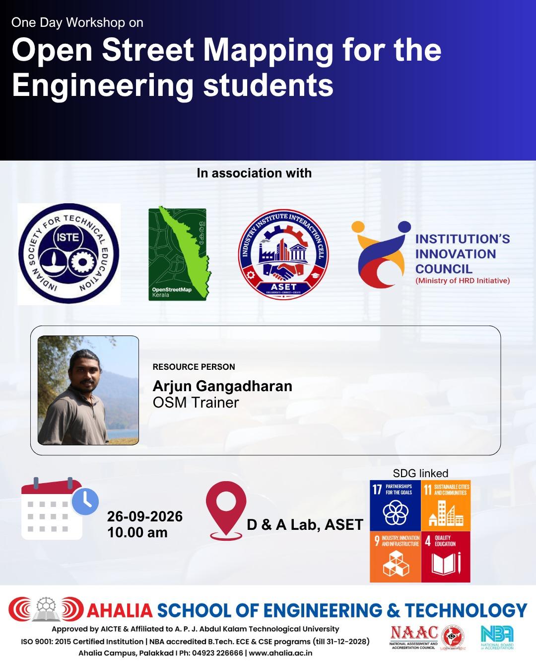 OpenStreetMap Workshop at ASET
