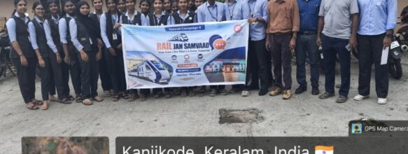 Learning Beyond The Classroom An NSS Visit to Kanjikode Railway Station